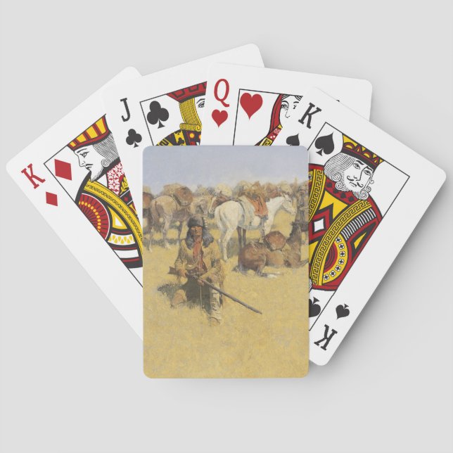 Frederic Remington Art Poker Cards (Back)