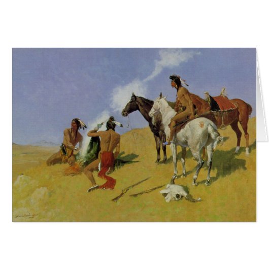 Frederic Remington - Smoke Cards (Front Horizontal)