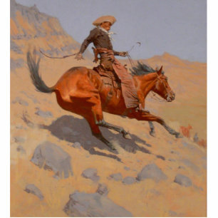 Frederic Remington - The Cowboy Statuette