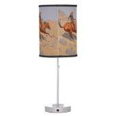 Frederic Remington - The Cowboy Table Lamp (Back)