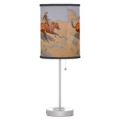 Frederic Remington - The Cowboy Table Lamp (Left)