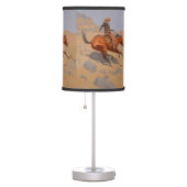 Frederic Remington - The Cowboy Table Lamp (Right)