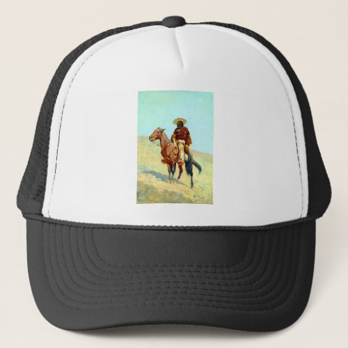 Frederic Remington The Mexican Cowboy Trucker Hat