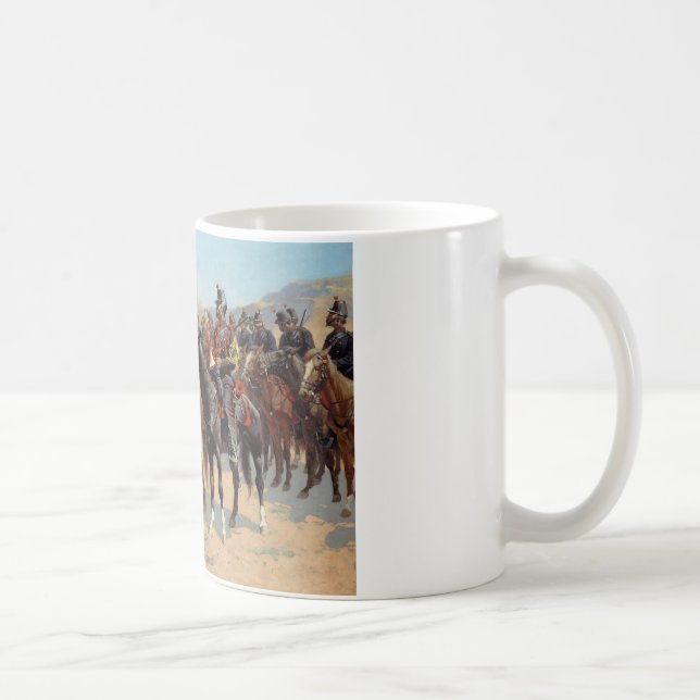 Frederic Remington - The Mexican Major Coffee Mug (Right)