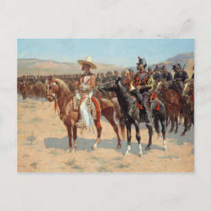 Frederic Remington - The Mexican Major Postcard