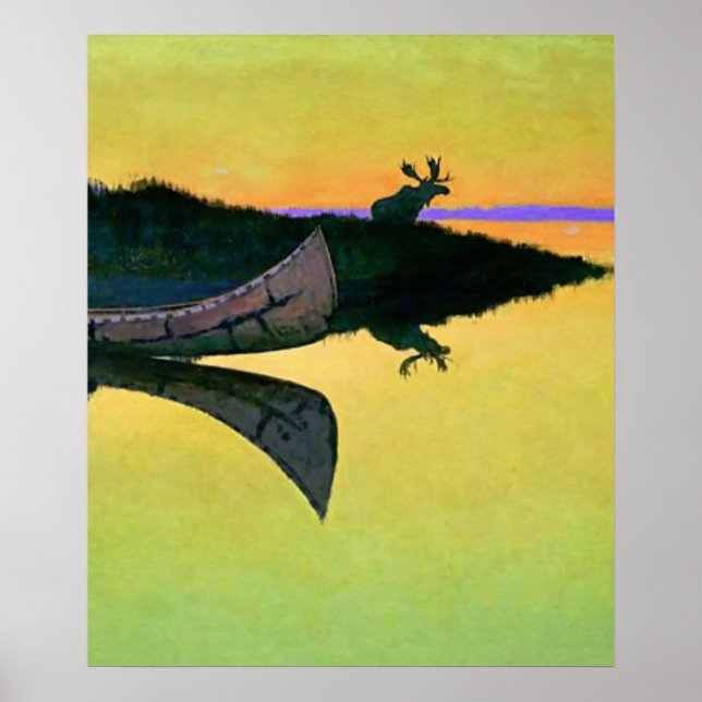 Frederic Remington Western Art “Coming To The Call Poster (Front)