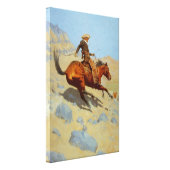 Frederic Remington's The Cowboy (1902) Canvas Print | Zazzle