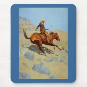 Frederic Remington's The Cowboy (1902) Mouse Pad