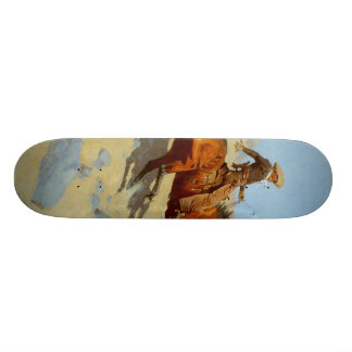 Frederic Remington's The Cowboy (1902) Skateboard
