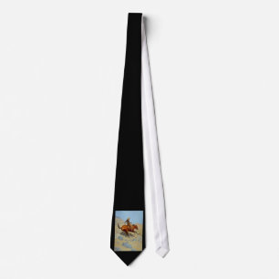 Frederic Remington's The Cowboy (1902) Tie