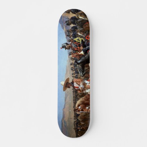 Frederic Remingtons The Mexican Major 1889 Skateboard Deck