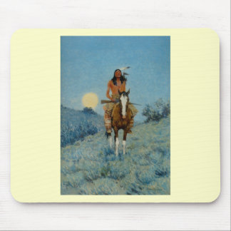 Frederic Remington's The Outlier 1909 Mouse Pad