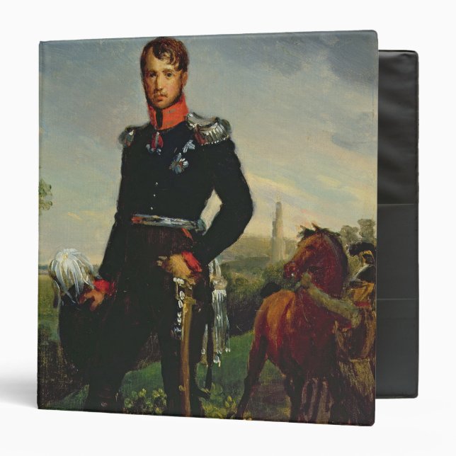 Frederic William III  King of Prussia, 1814 3 Ring Binder (Front/Inside)