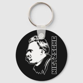 Frederich Nietzsche Portrait Keychain