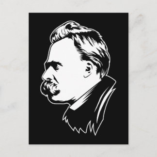 Frederich Nietzsche Portrait Mousepad Postcard