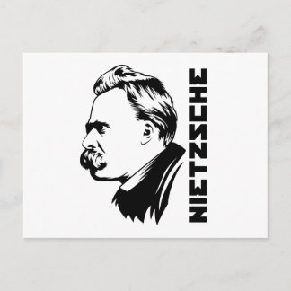 Frederich Nietzsche Portrait Postcard