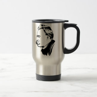 Frederich Nietzsche Portrait Travel Mug