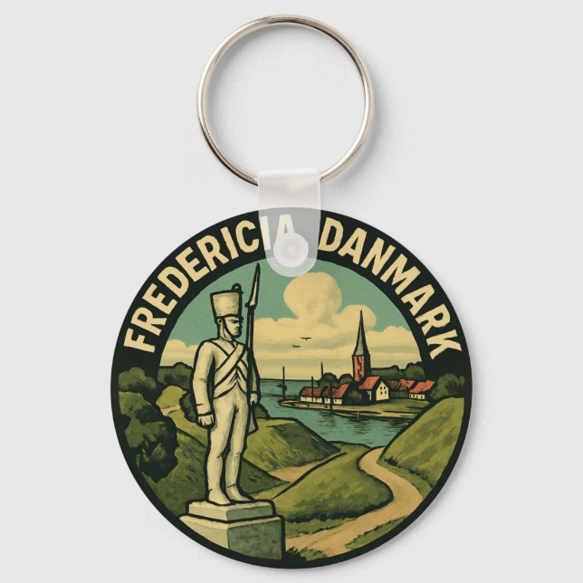 Fredericia Denmark Soldier Keychain (Front)
