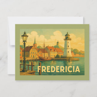 Fredericia Denmark Soldier Postcard