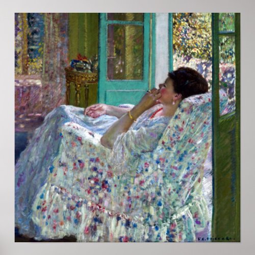 Frederick Carl Frieseke Afternoon Yellow Room Poster