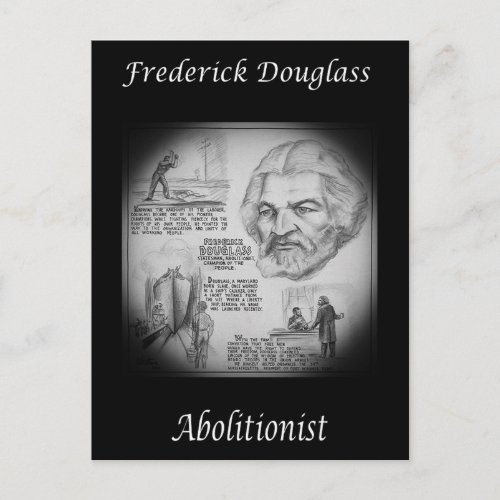 Frederick Douglass Abolitionist OratorReformer Postcard