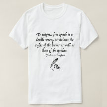 Frederick Douglass Free Speech Quote