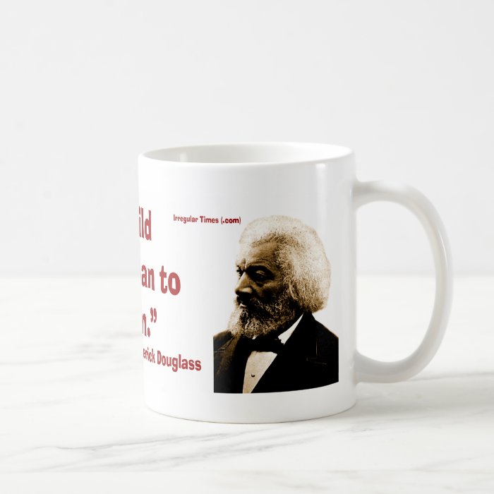 Frederick Douglass on Strong Children Mugs