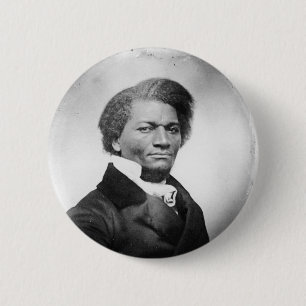 Frederick Douglass Portrait ~ 1847 Pinback Button