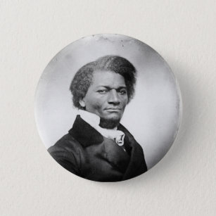 Frederick Douglass Portrait  ~ 1847 Pinback Button
