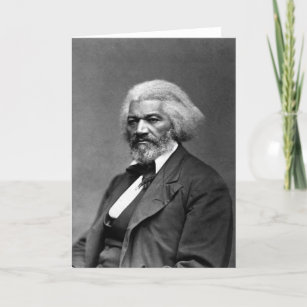 Frederick Douglass Portrait by George K. Warren Card