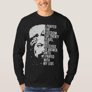 Frederick Douglass Quote Apparel Black History Mon T-Shirt