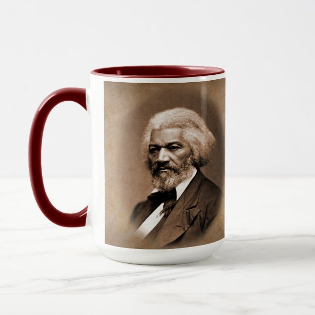 Frederick Douglass Quote Mug "Progress" (Left)