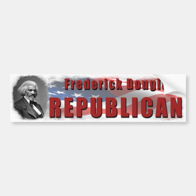 Frederick Douglass Republican Bumper Sticker (Front)