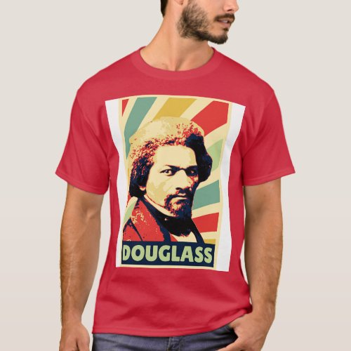 Frederick Douglass Vintage Colors 1 T_Shirt