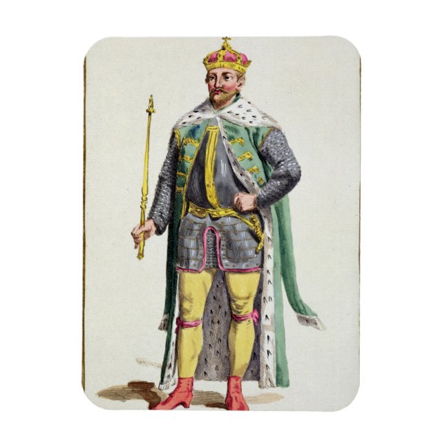 Frederick II (1534-88) King of Denmark from 'Receu Magnet (Vertical)