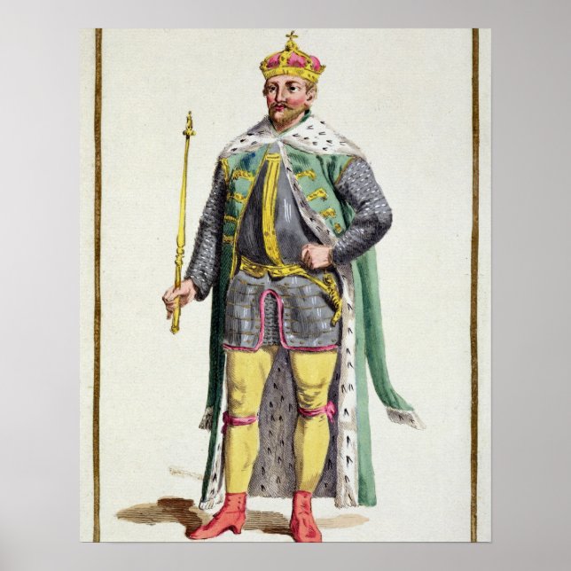 Frederick II (1534-88) King of Denmark from 'Receu Poster (Front)