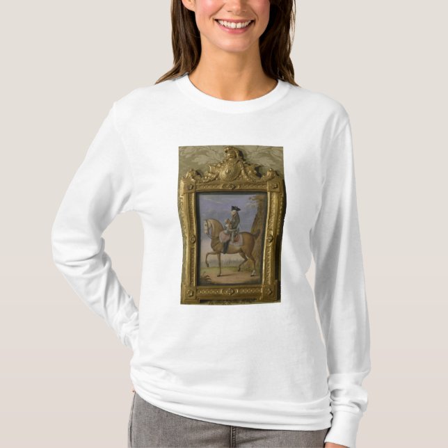 Frederick II on horseback T-Shirt (Front)