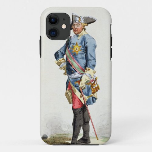Frederick II the Great 1712_86 King of Prussia iPhone 11 Case