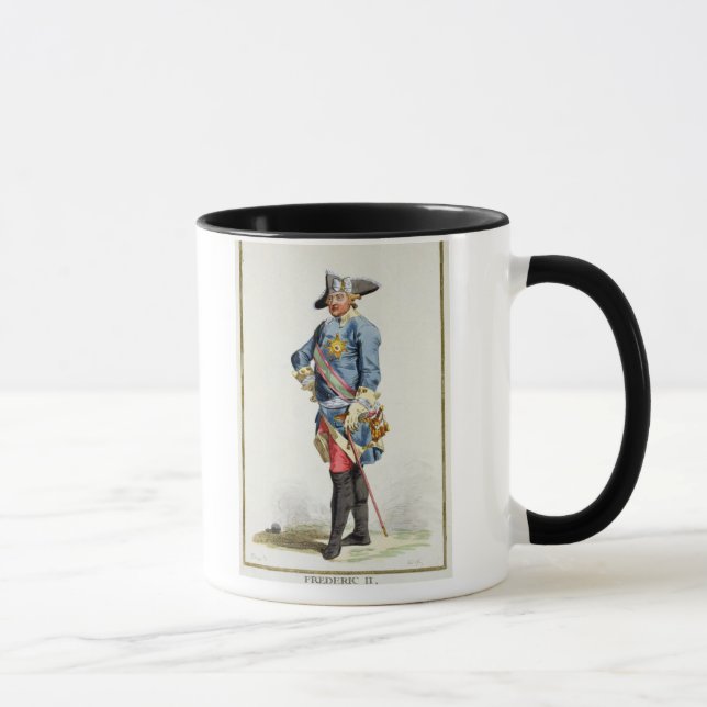 Frederick II "the Great" (1712-86) King of Prussia Mug (Right)