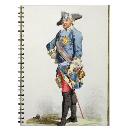 Frederick II the Great 1712_86 King of Prussia Notebook