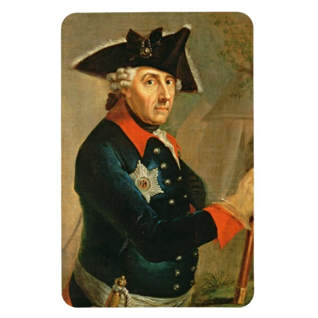 Frederick II The Great Of Prussia 1764 Magnet (Vertical)