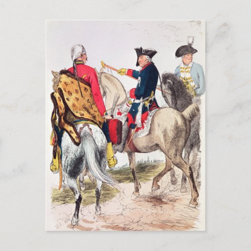Frederick II  the Great Postcard
