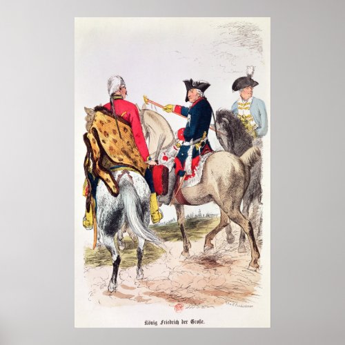 Frederick II  the Great Poster