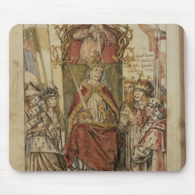 Frederick III surrounded by Prince Electors Mouse Pad (Front)