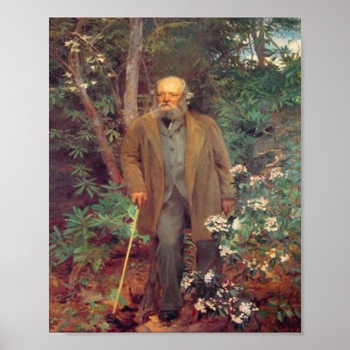 FREDERICK LAW OLMSTED JOHN SINGER SARGENT POSTER