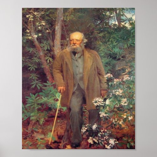 FREDERICK LAW OLMSTED JOHN SINGER SARGENT POSTER