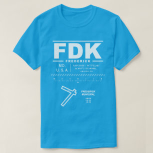 Frederick Municipal Airport FDK T-Shirt