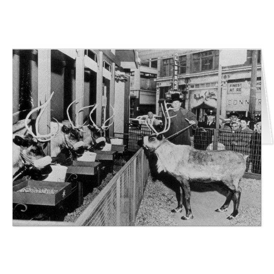 Frederick & Nelson Christmas Window Card