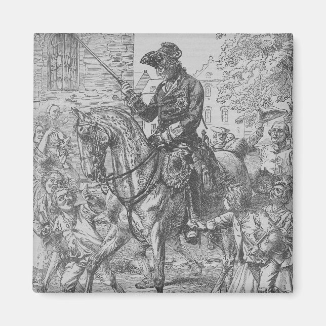 Frederick the Great of Prussia Magnet (Front)