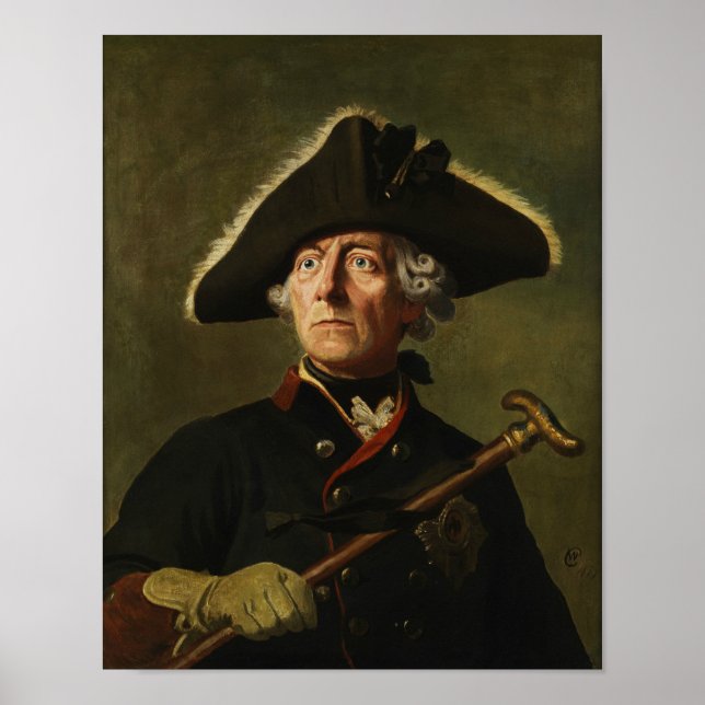 Frederick the Great Painting Poster (Front)